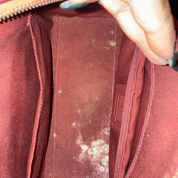 Coach Coral Leather Satchel and Matching Wallet - Picture 13 of 16